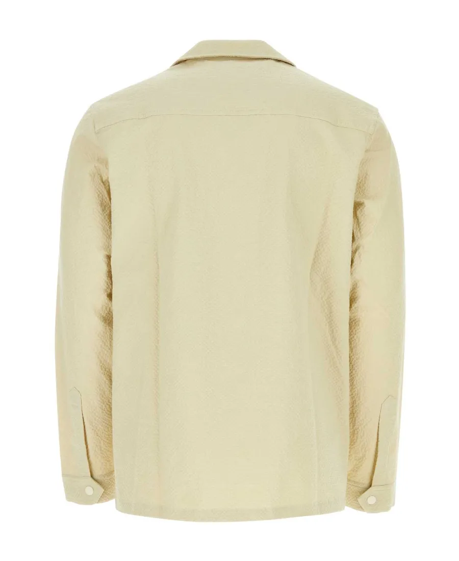 Long-Sleeved Button-Up Shirt
