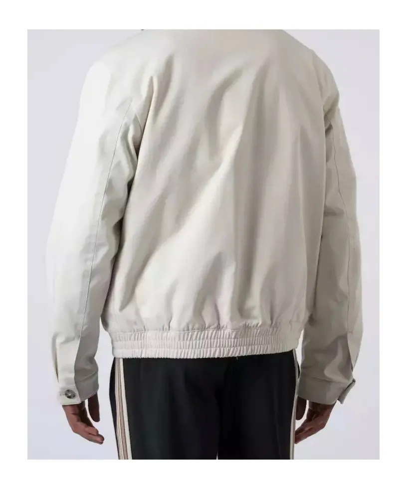 High-Neck Zipped Jacket