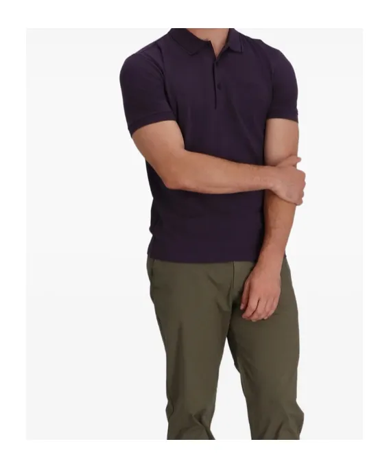 Embroidered-Logo Polo Shirt