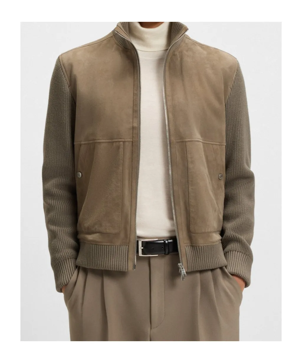 Zip-Up Bomber Jacket