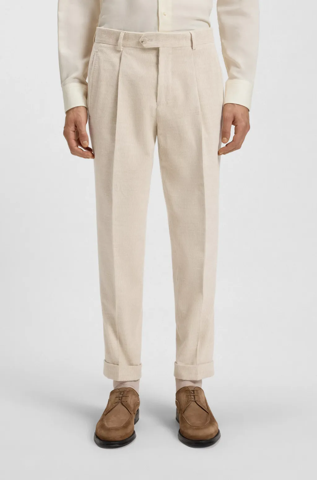Relaxed-Fit Corduroy Pants