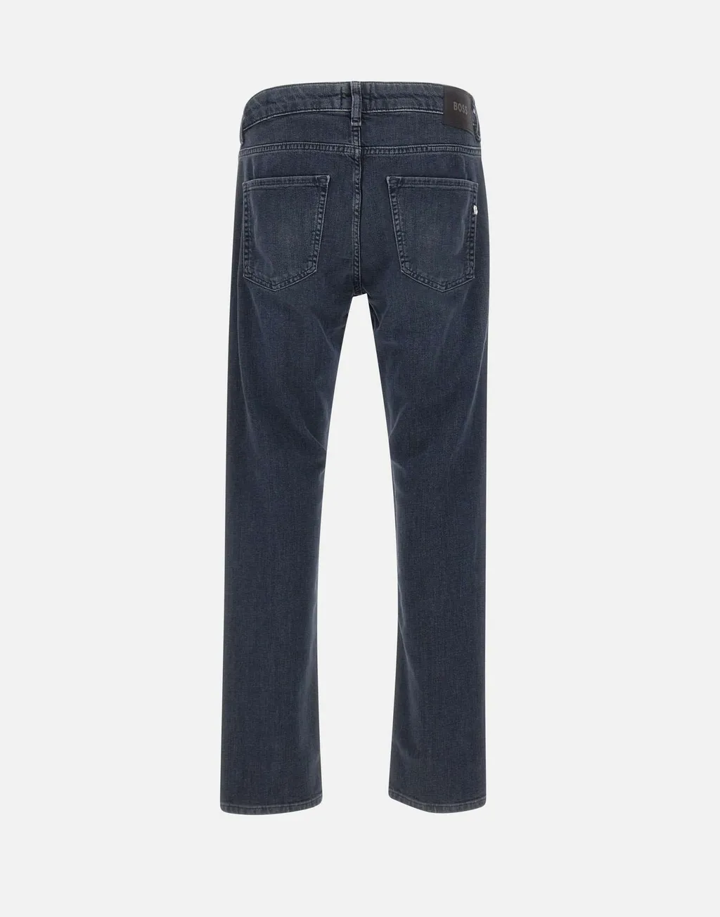 Five-Pocket Logo-Patch Jeans