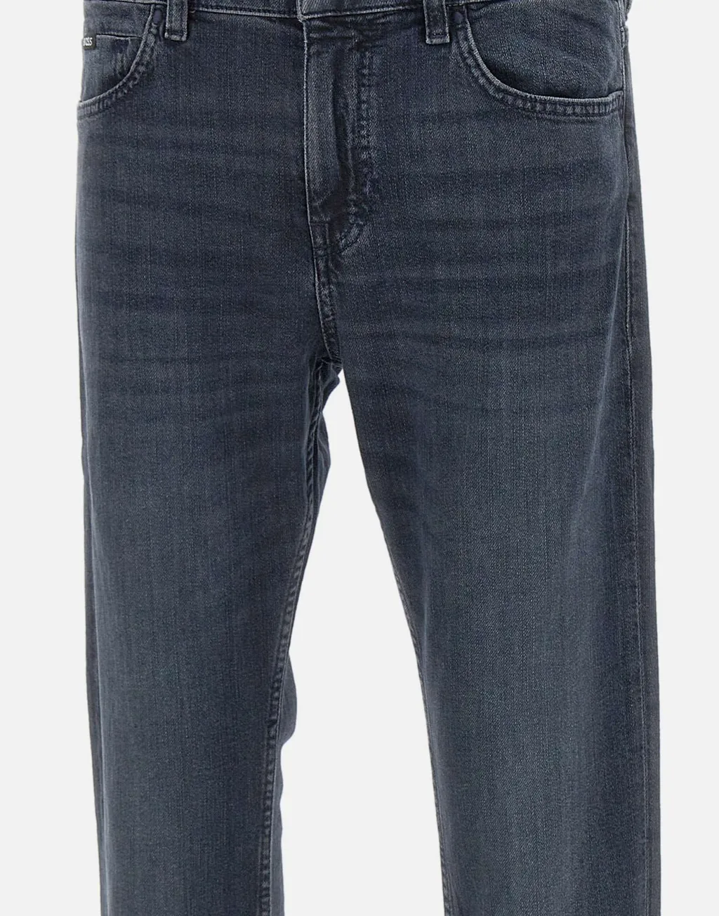 Five-Pocket Logo-Patch Jeans