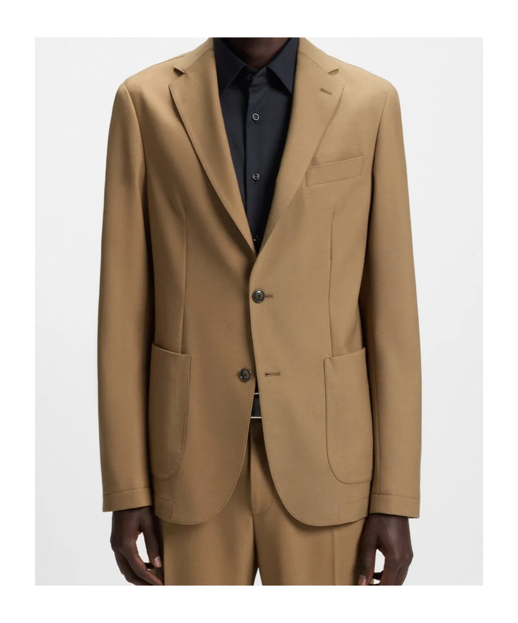 Single-Breasted Long-Sleeved Jacket