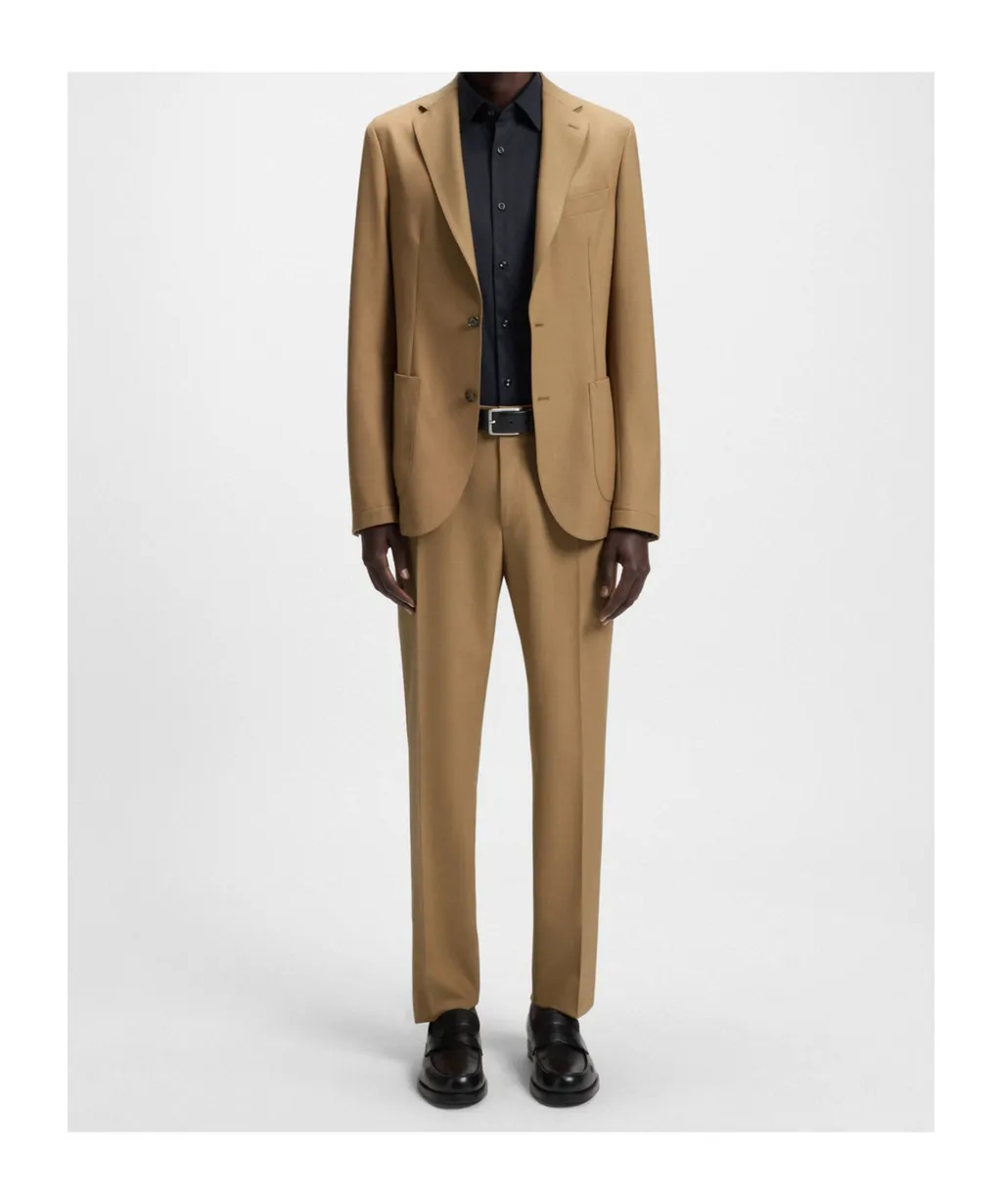 Single-Breasted Long-Sleeved Jacket