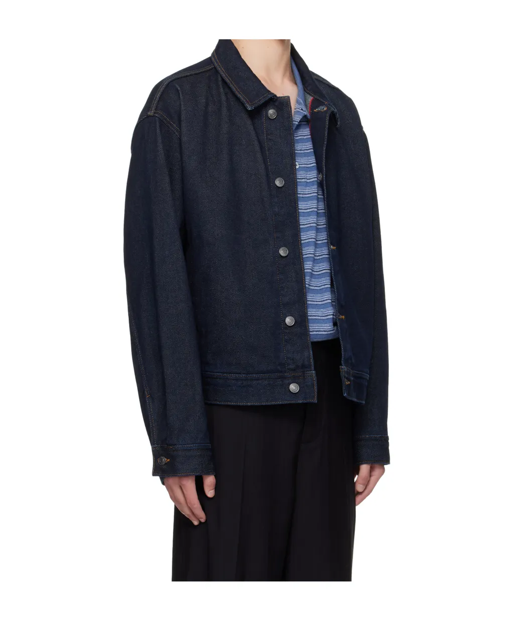 Long-Sleeved Denim Jacket
