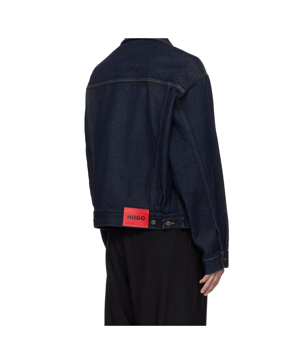 Long-Sleeved Denim Jacket