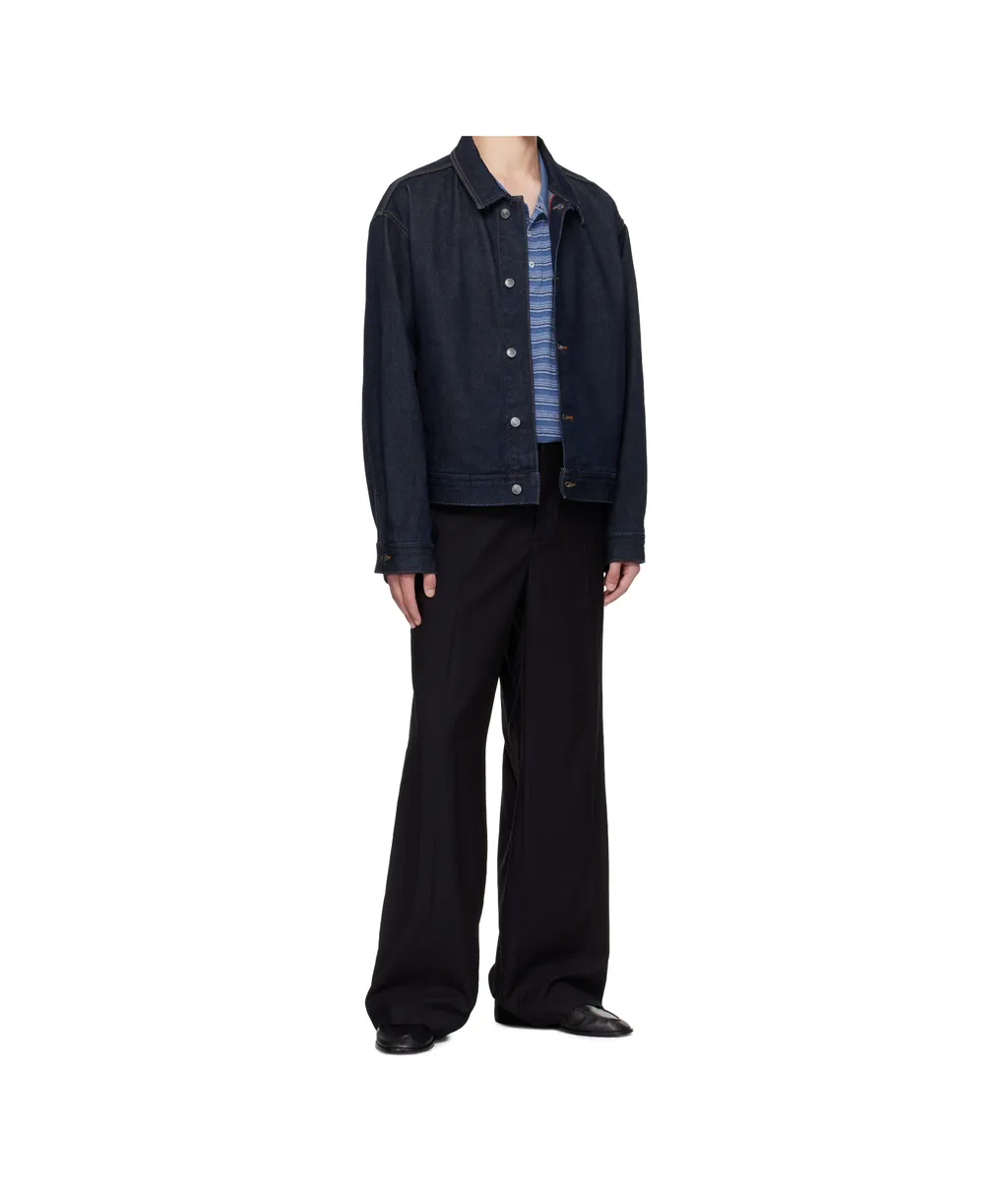 Long-Sleeved Denim Jacket