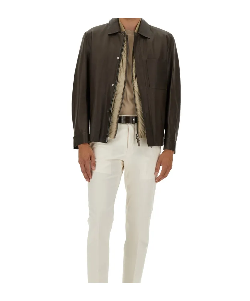 Long-Sleeved Casual Jacket