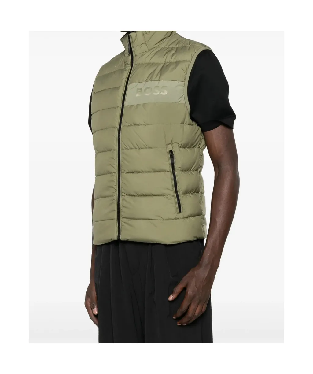 Quilted Panelled Gilet