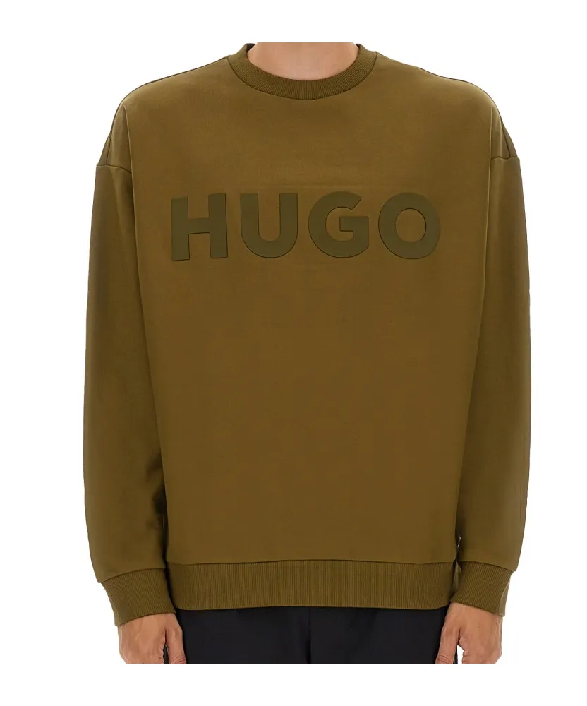 Oversized-Fit Sweatshirt With Logo Print