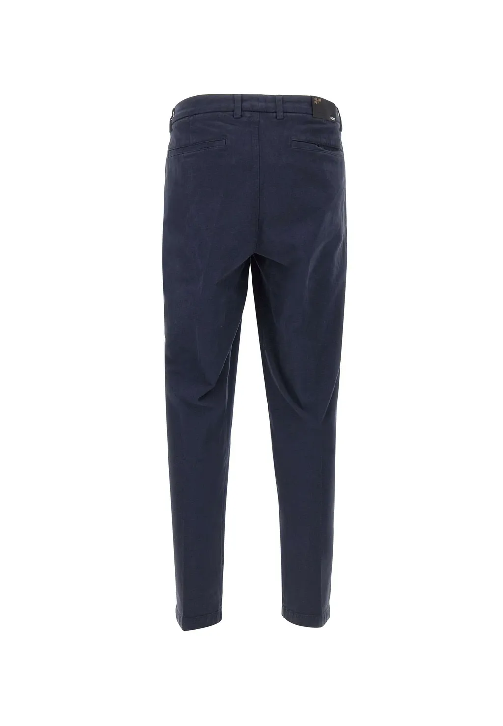 Slim-Fit Stretch Twill Trousers