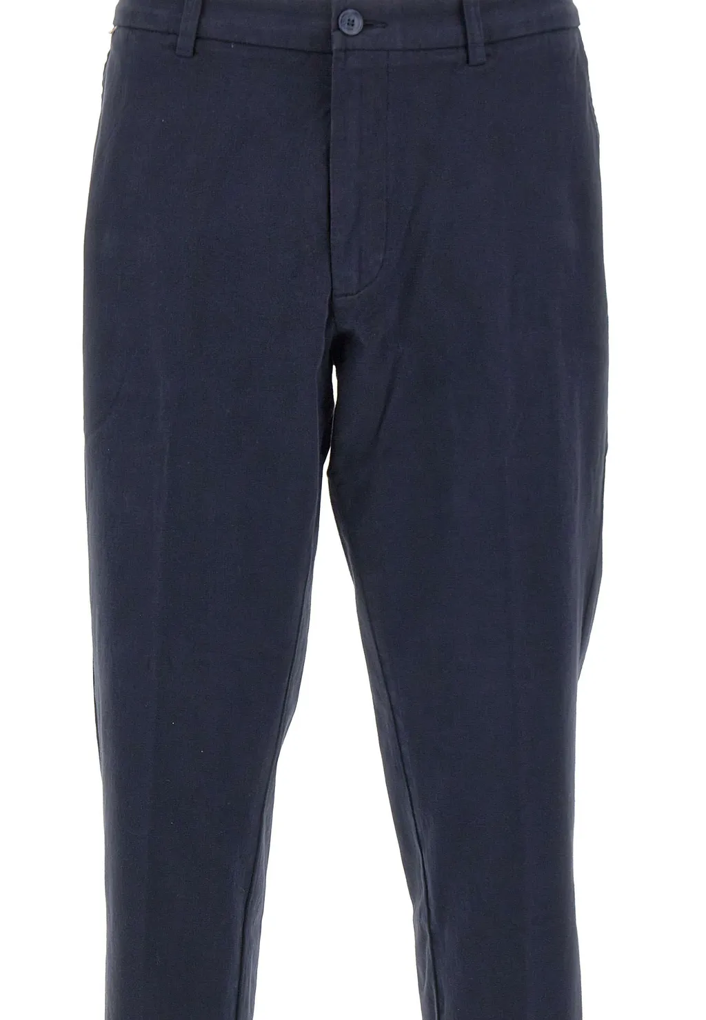 Slim-Fit Stretch Twill Trousers