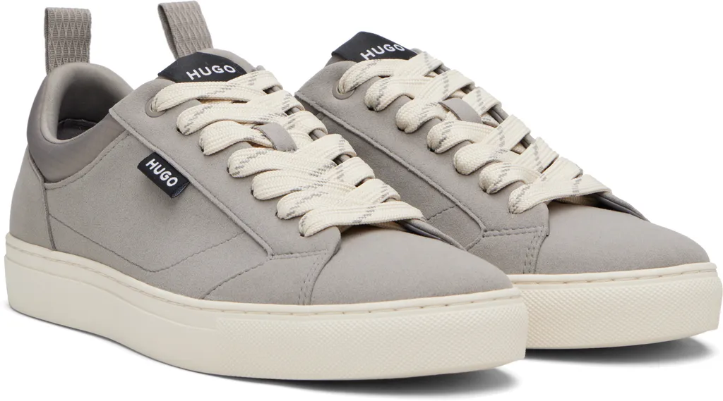 Round Toe Low-Top Sneakers