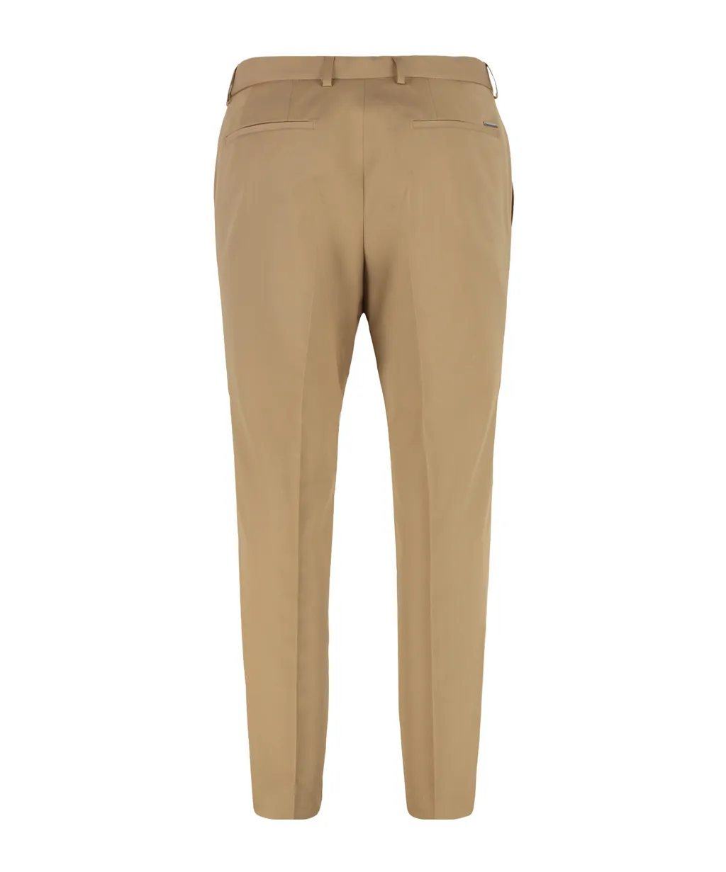 Flat-Front Trousers