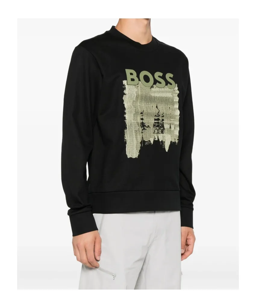 Logo-Print Cotton Sweatshirt