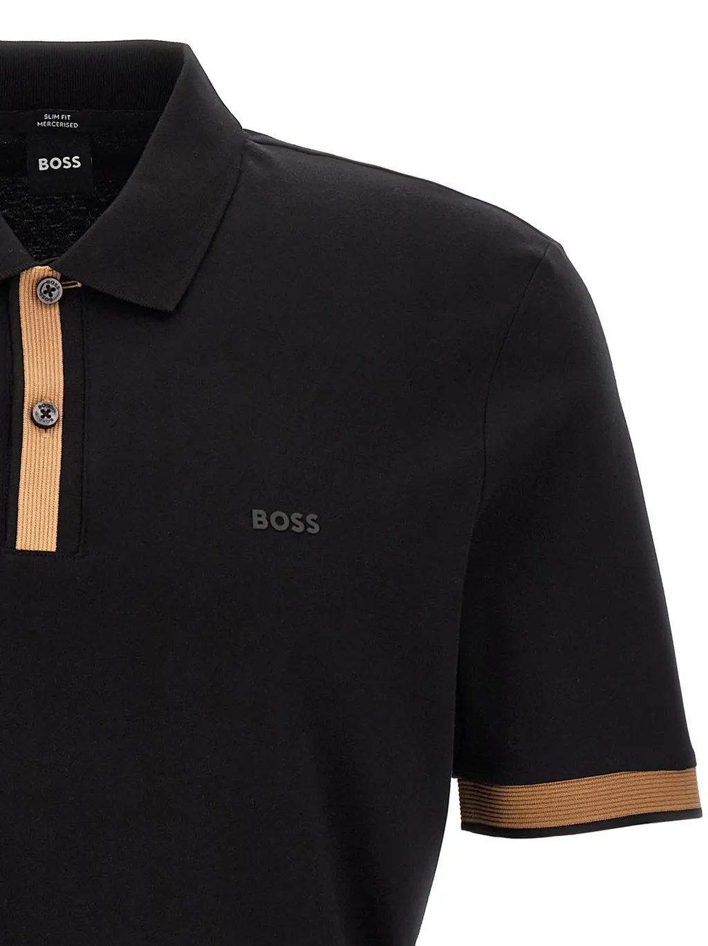 Contrast-Trim Polo Shirt