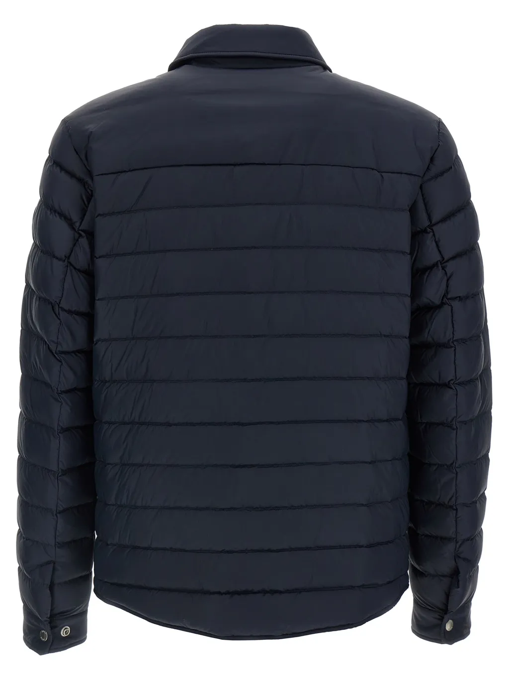 Quilted Shirt-Collar Padded Jacket
