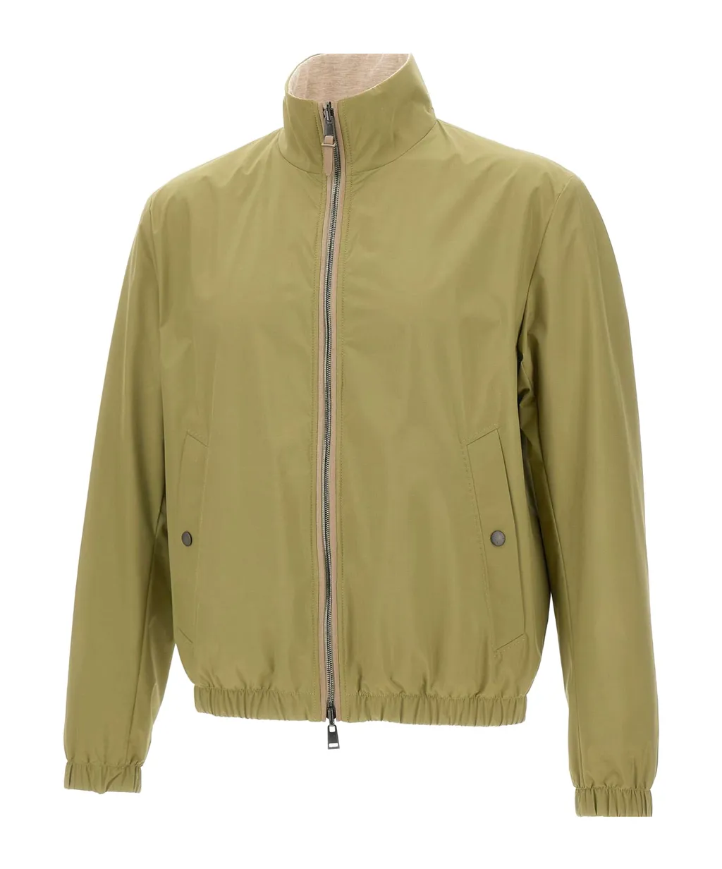 Reversible Zip-Front Jacket