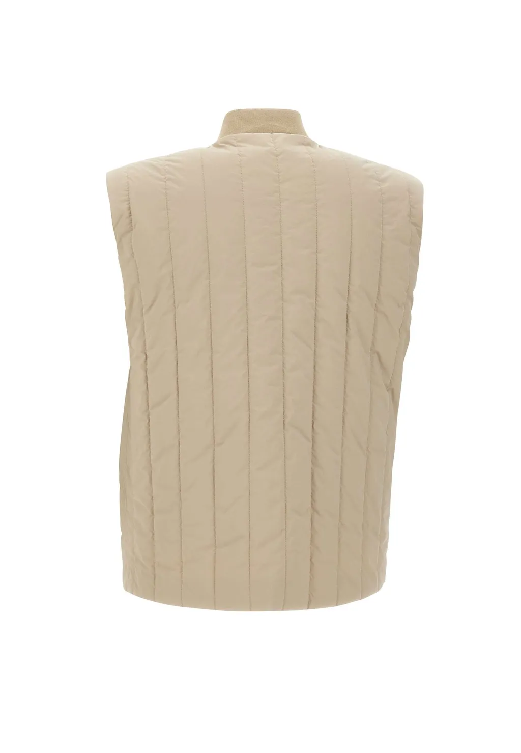 Quilted Zip-Front Gilet