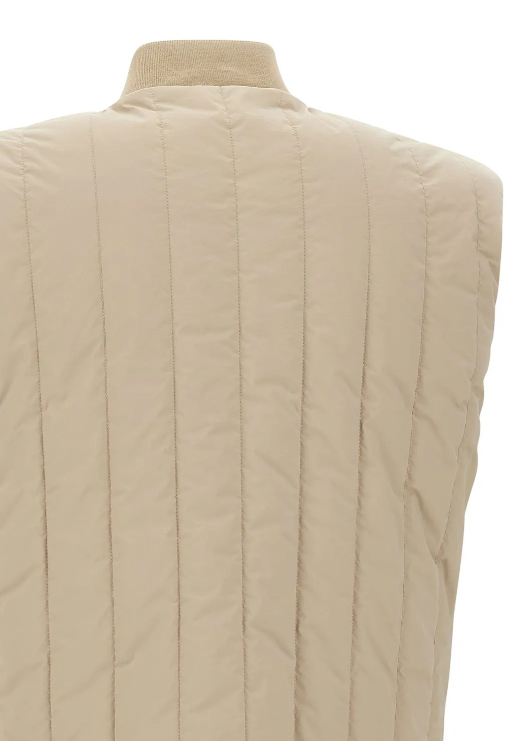 Quilted Zip-Front Gilet