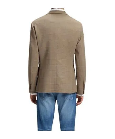Long-Sleeved Suit Jacket