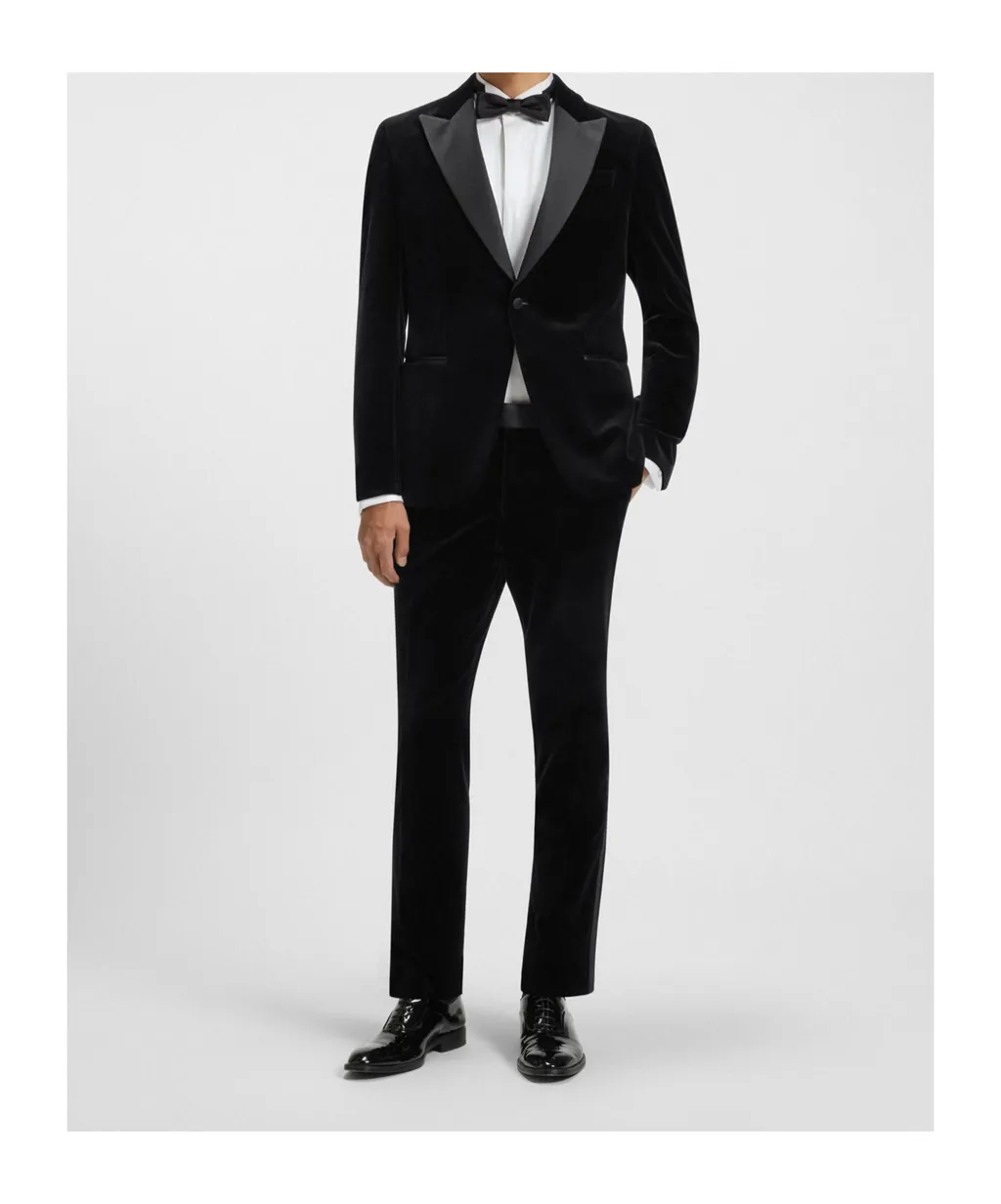 Shawl-Lapel Cotton Jacket