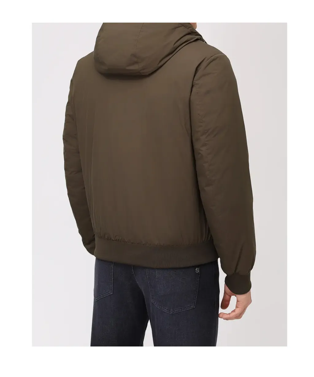 Long-Sleeved Down Jacket