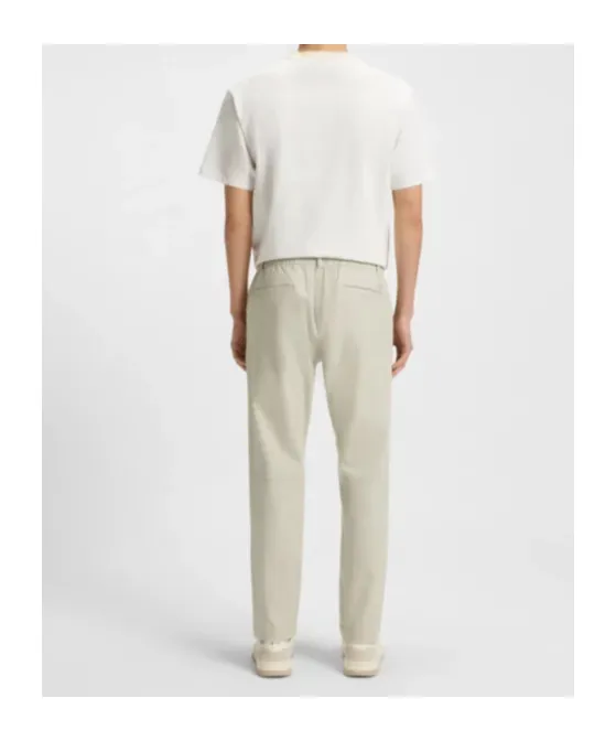 Drawstring-Cuffed Trousers
