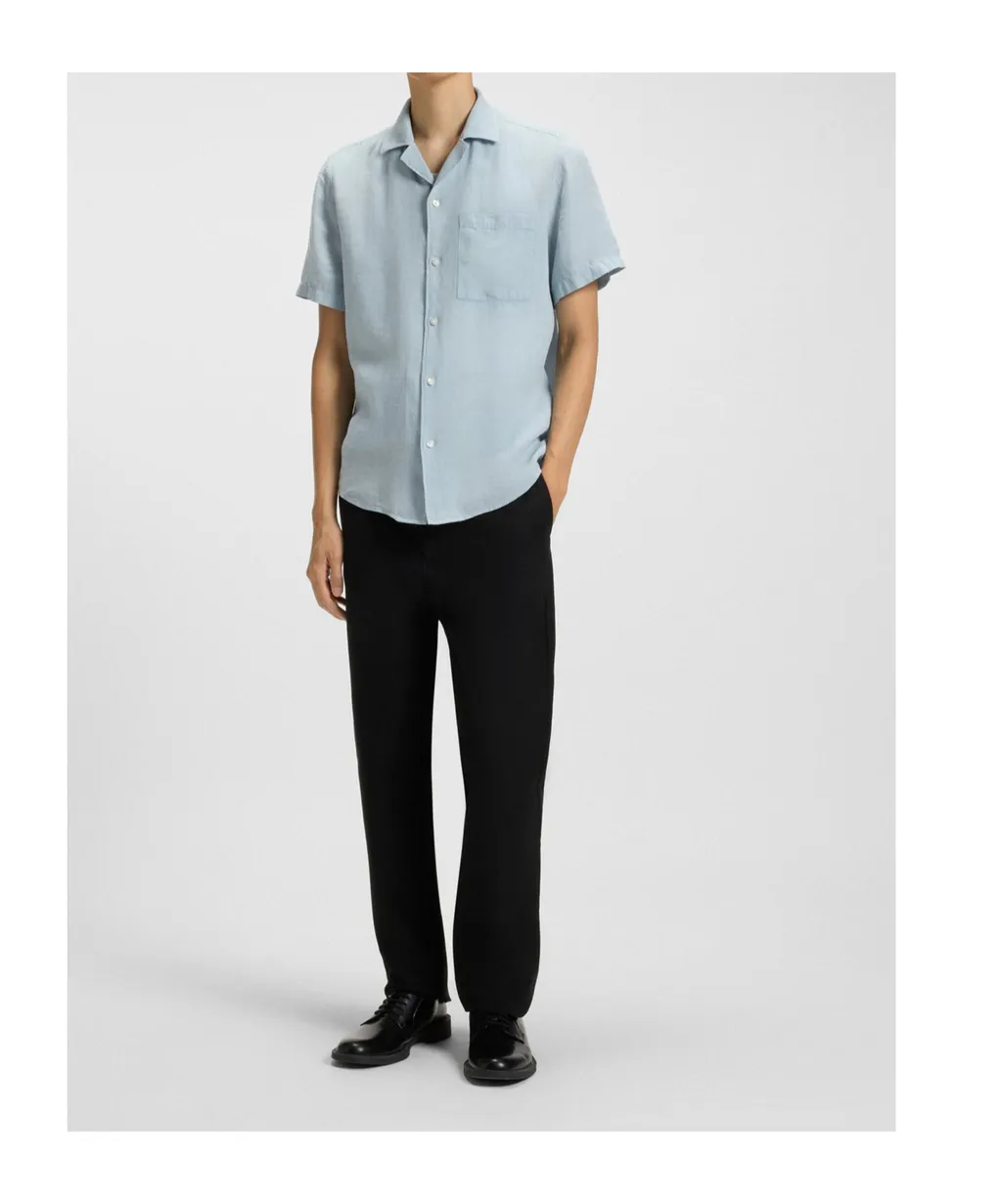 Short-Sleeve Button-Up Shirt