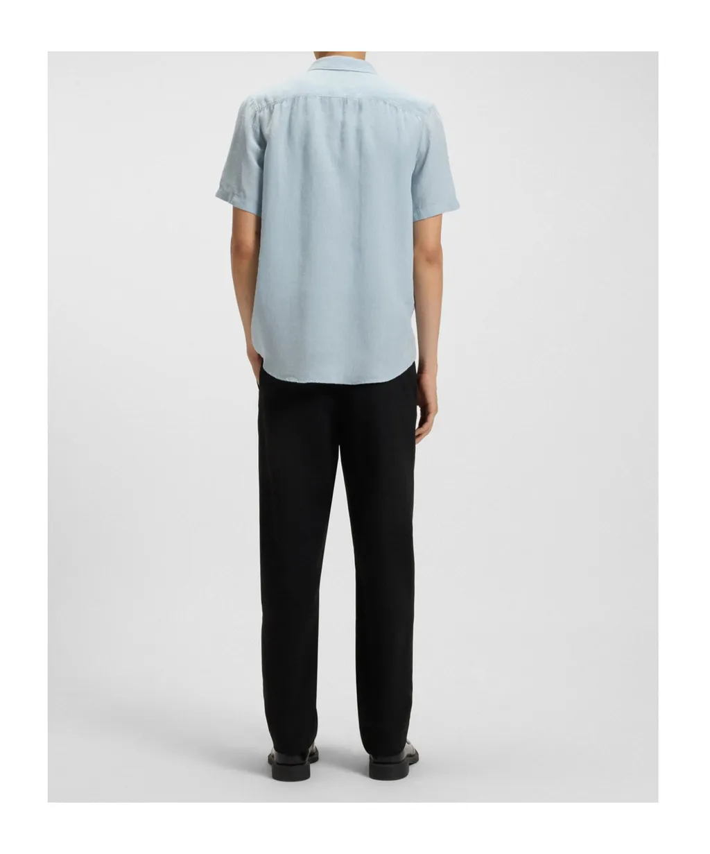 Short-Sleeve Button-Up Shirt