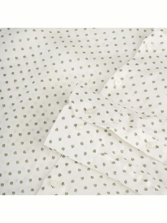 Polka-Dot Print Shirt