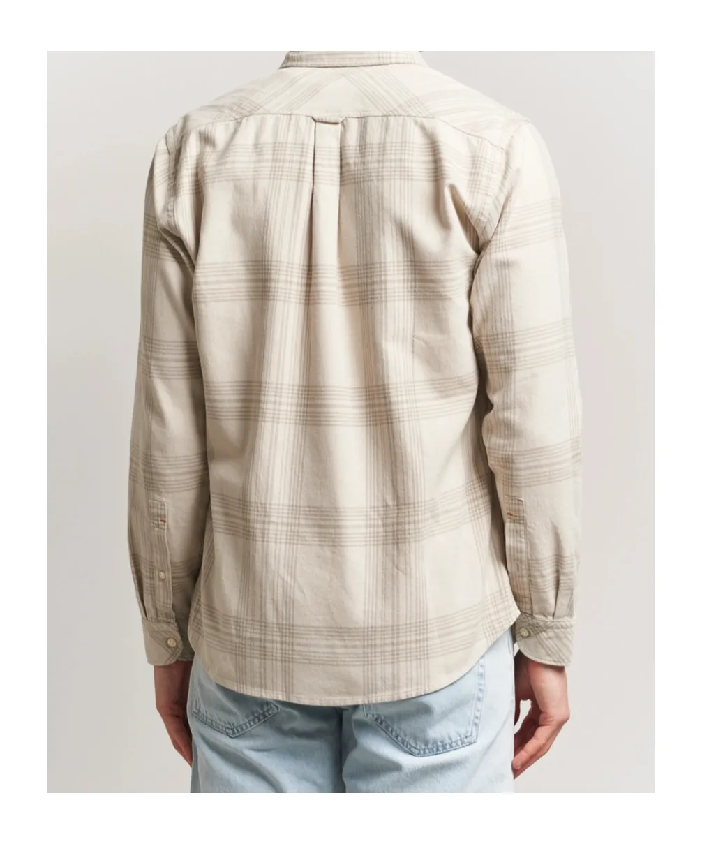Checked Chest-Pocket Shirt