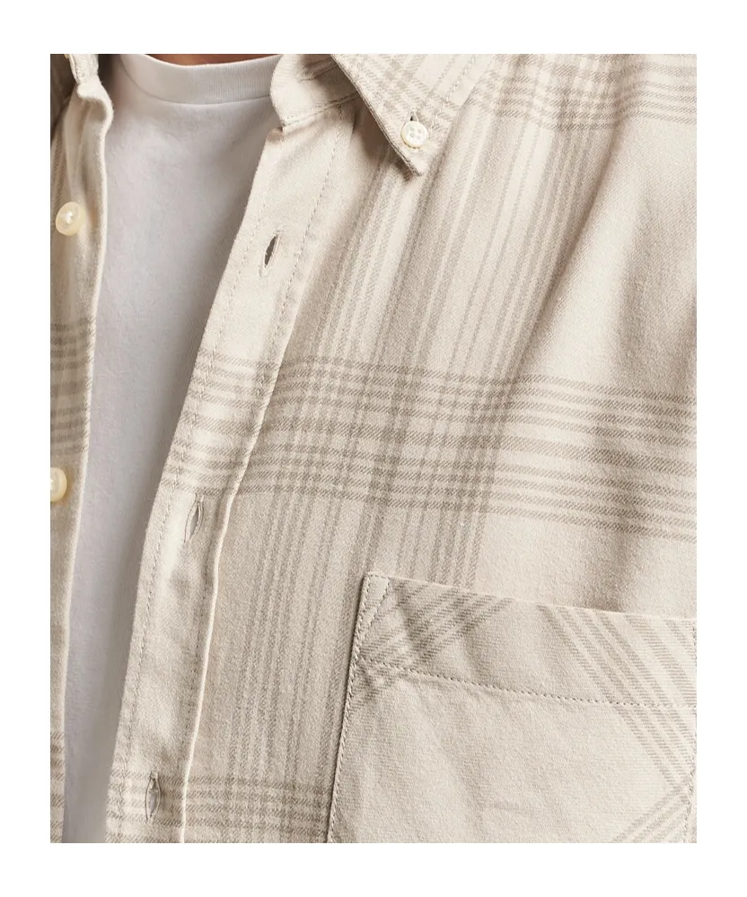 Checked Chest-Pocket Shirt