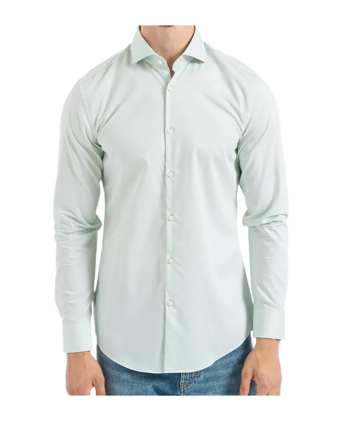 Lapel Long Sleeve Shirt