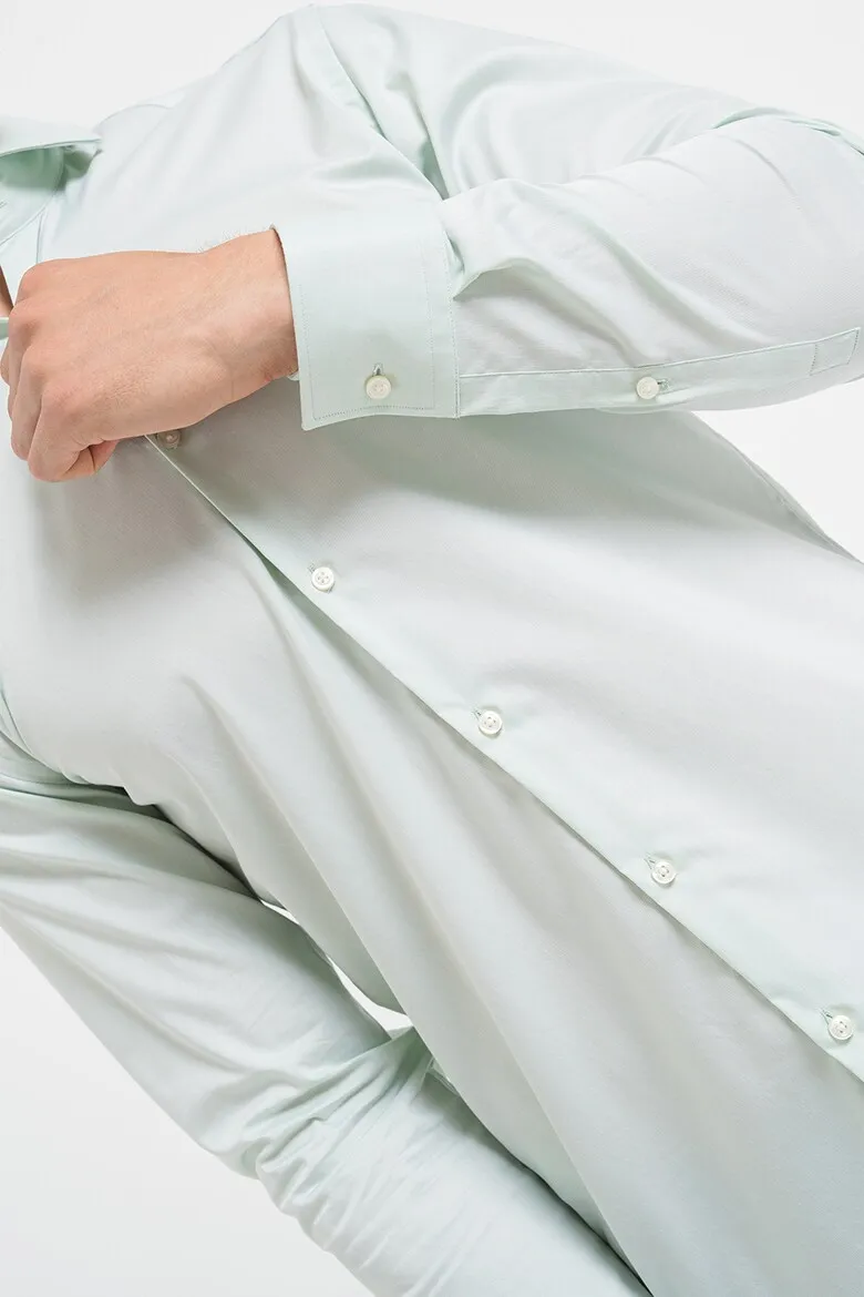Lapel Long Sleeve Shirt