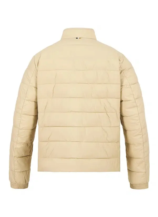 High Collar Long Sleeve Cotton Coat