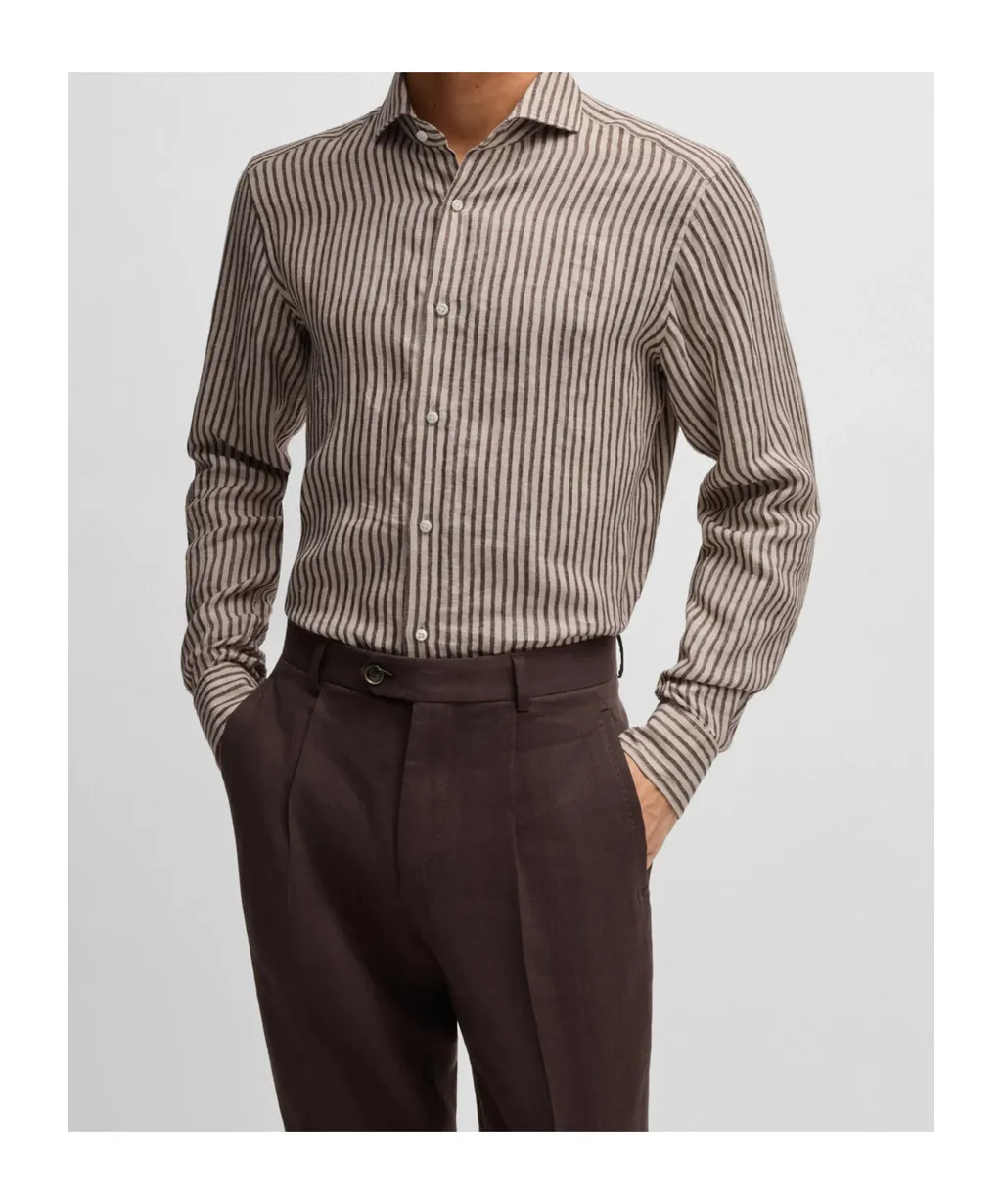 Striped Linen Shirt