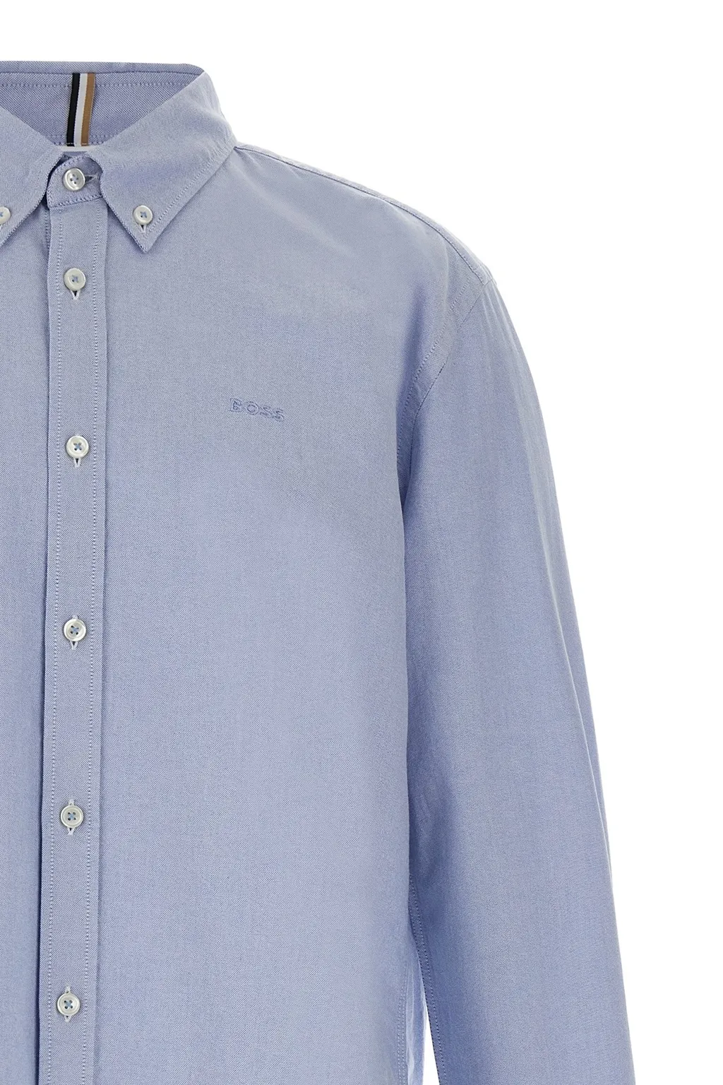 Logo-Embroidered Long-Sleeved Shirt
