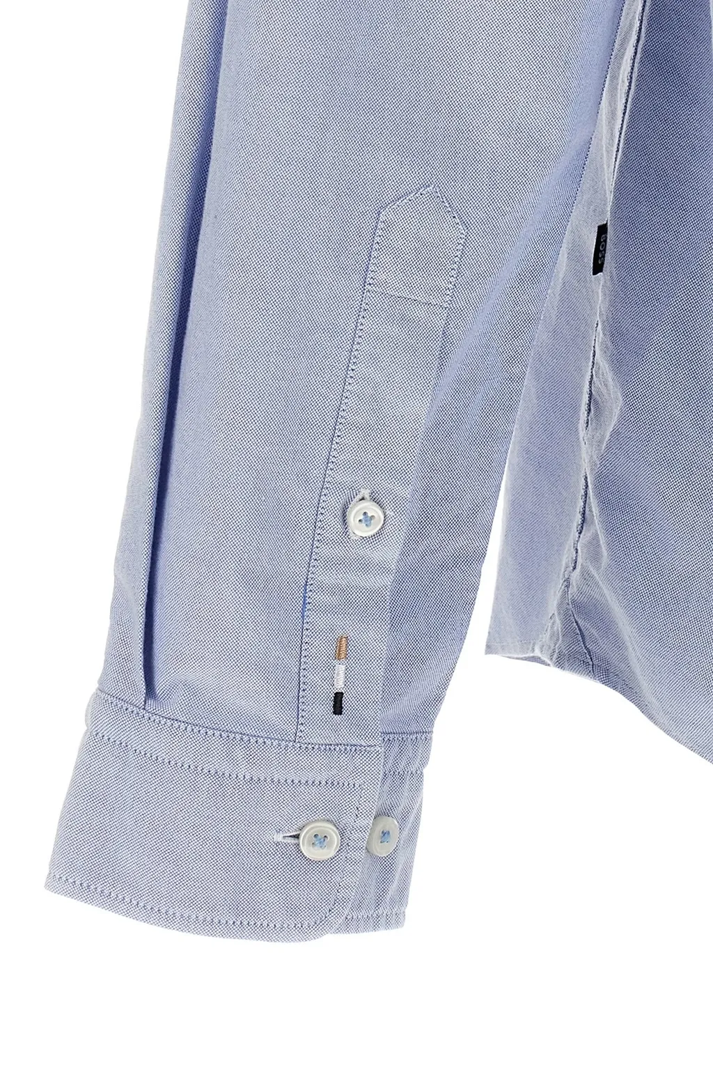 Logo-Embroidered Long-Sleeved Shirt