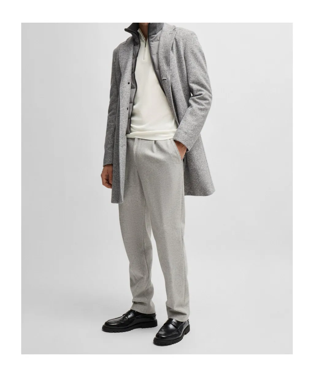 Half-Zip Knitted Jumper