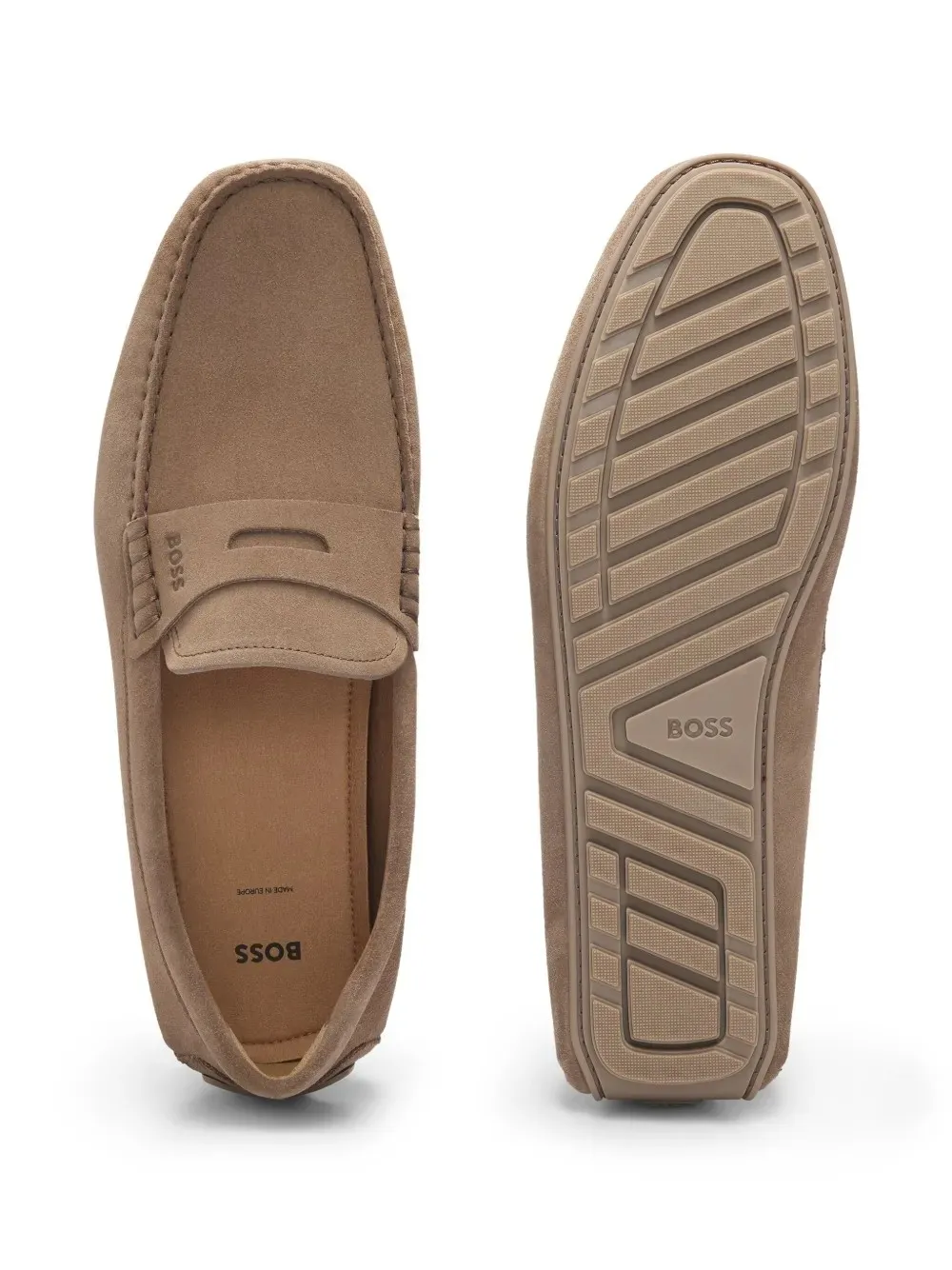 Suede Loafers
