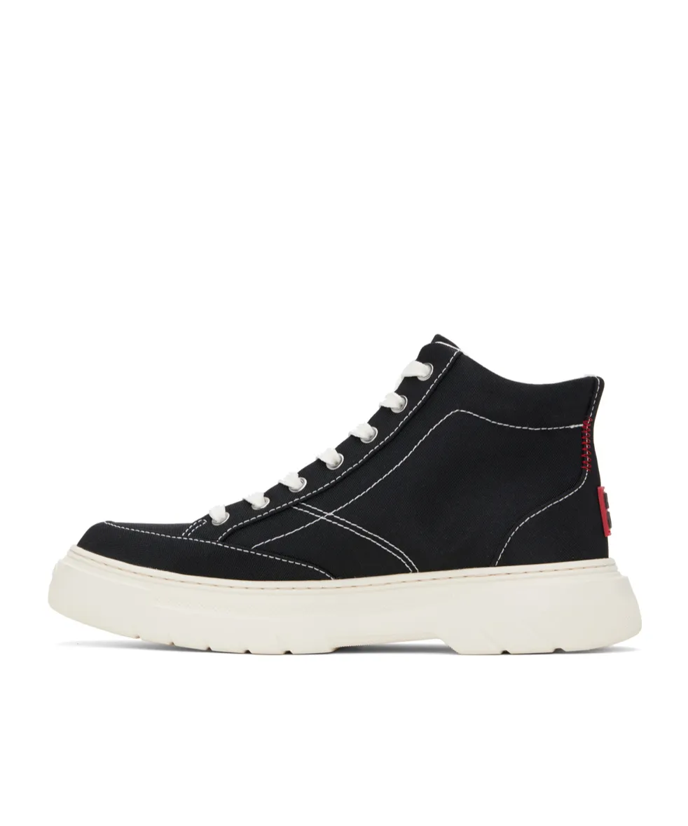 Lace-Up High-Top Sneakers