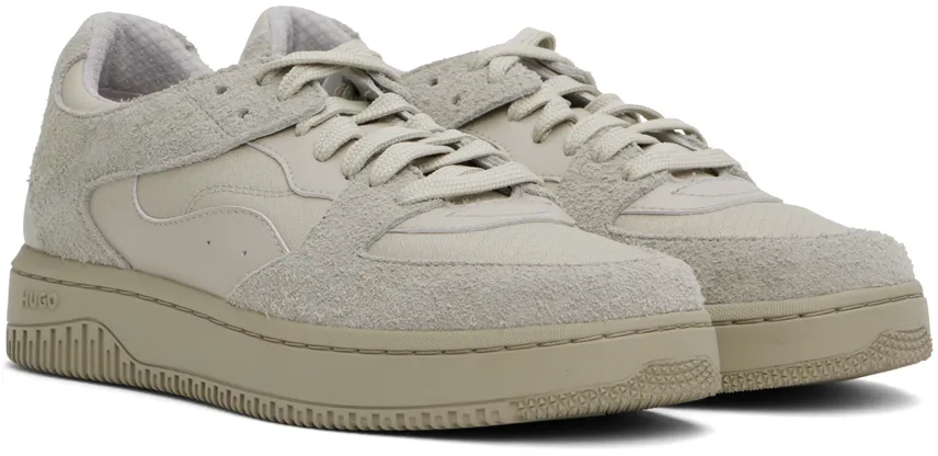 Round Toe Low Top Sneakers