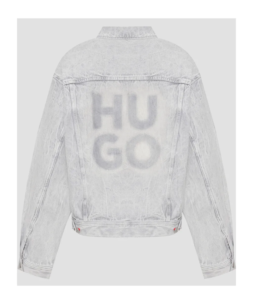 Logo-Embellished Denim Jacket