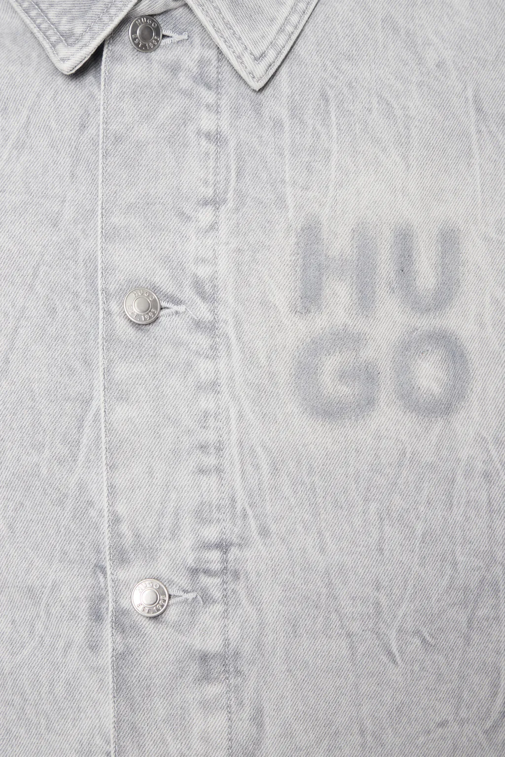 Logo-Embellished Denim Jacket