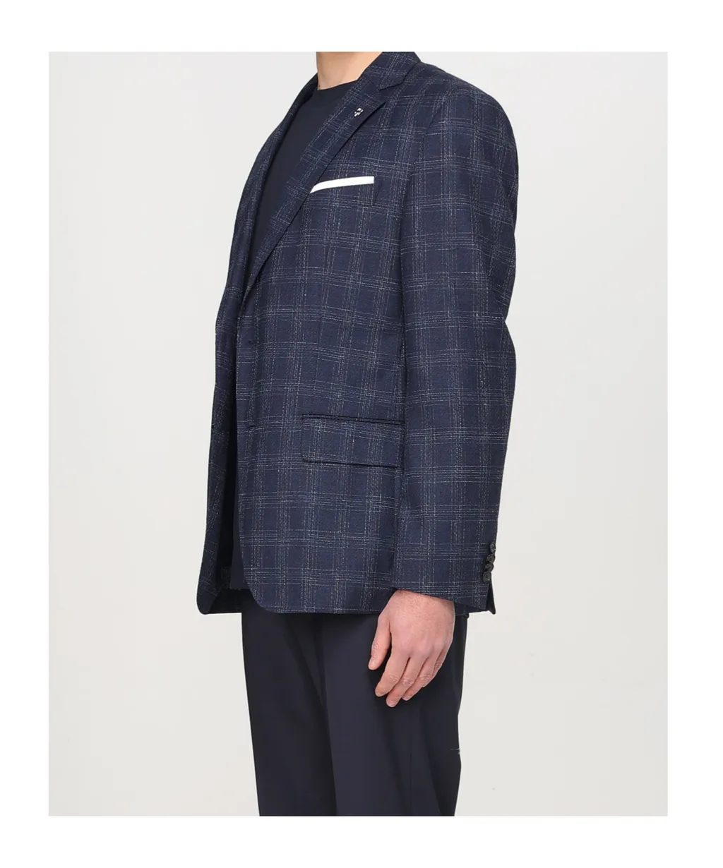 Checked Blazer