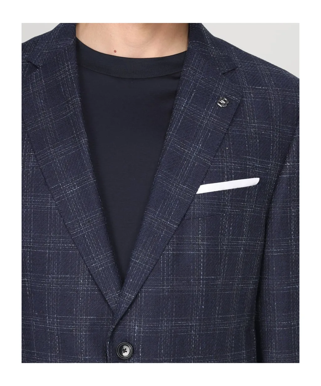 Checked Blazer
