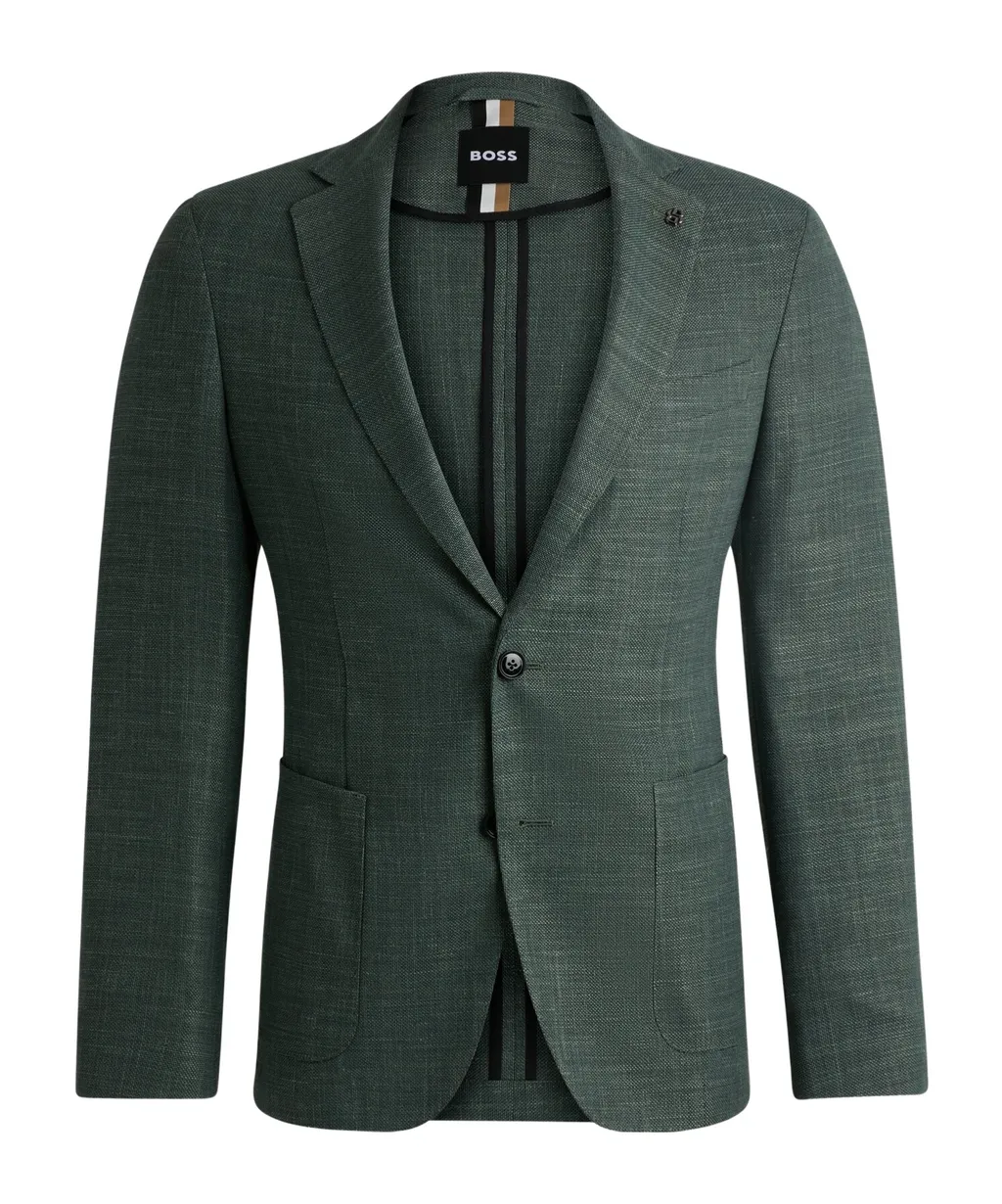 Long-Sleeved Suit Jacket