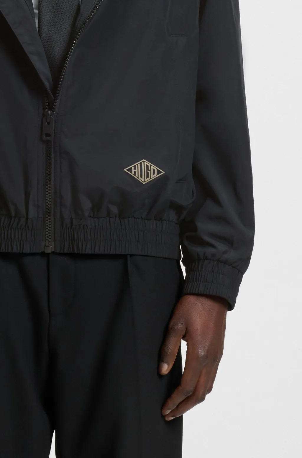 Logo Hooded Jacket